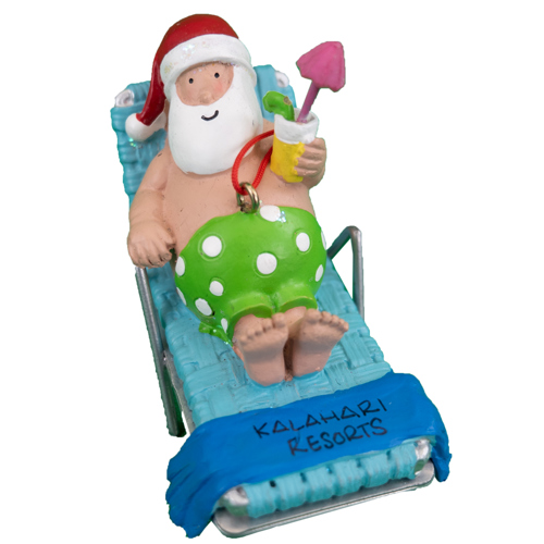 Kalahari Santa Ormament