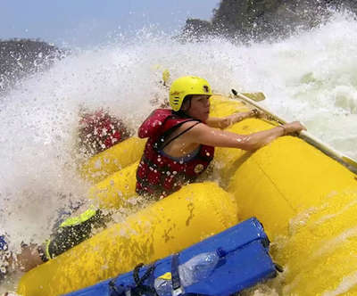 white water rafting in Africa