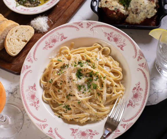 Housemade Parmesan cheese sauce