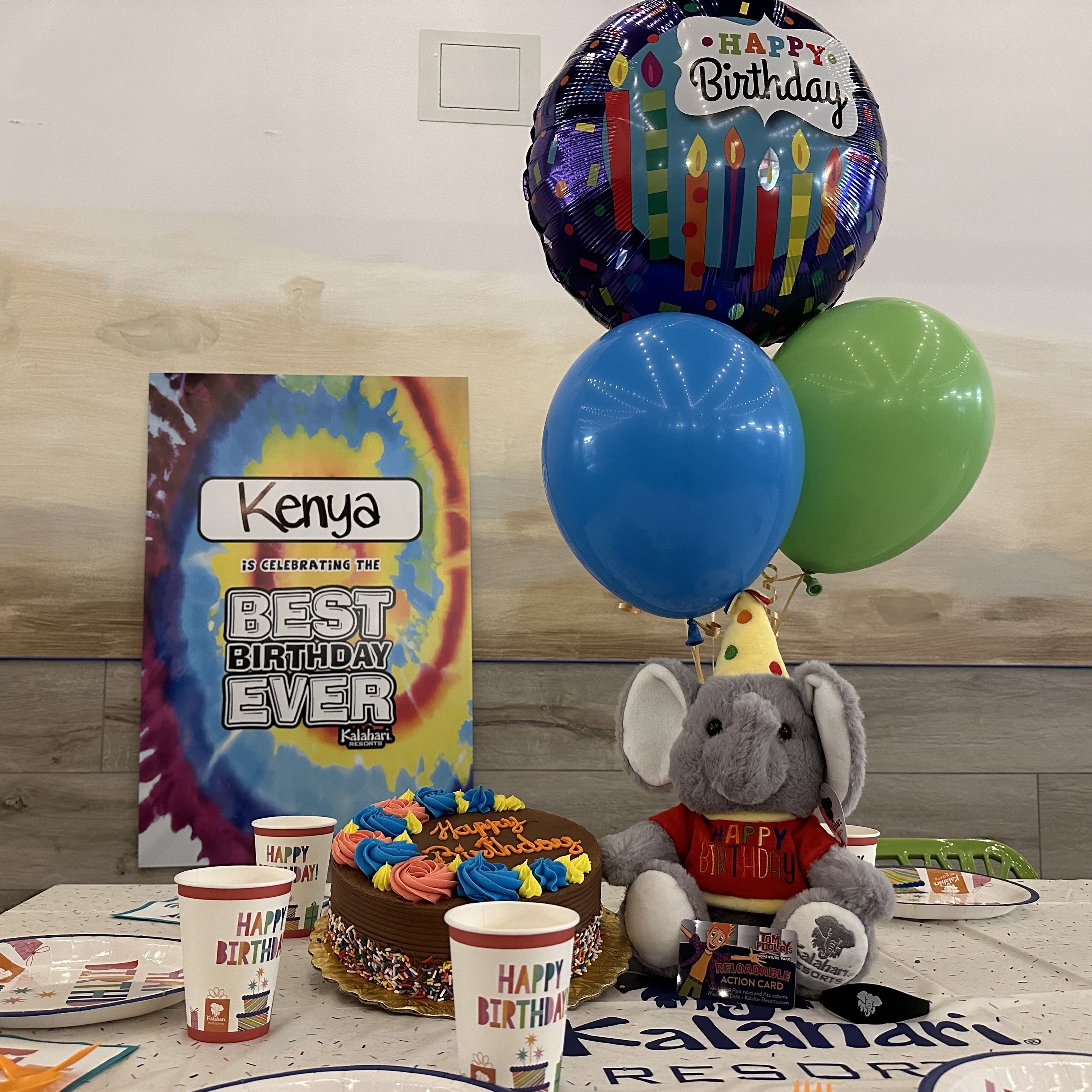 Deluxe Birthday Celebration | Shop | Kalahari Resorts | Kalahari