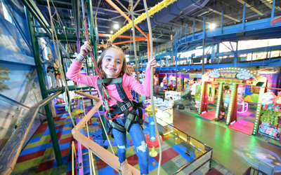 Tom Foolery Ropes Course Tom Foolerys | Spotsylvania, VA | Kalahari Resorts & Conventions