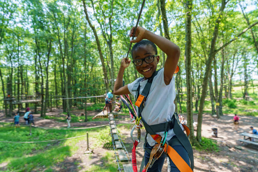 Geronimo Tree Rope Course Ropes Course | Pocono Mountains, PA | Pocono Mountains, PA | Kalahari ...