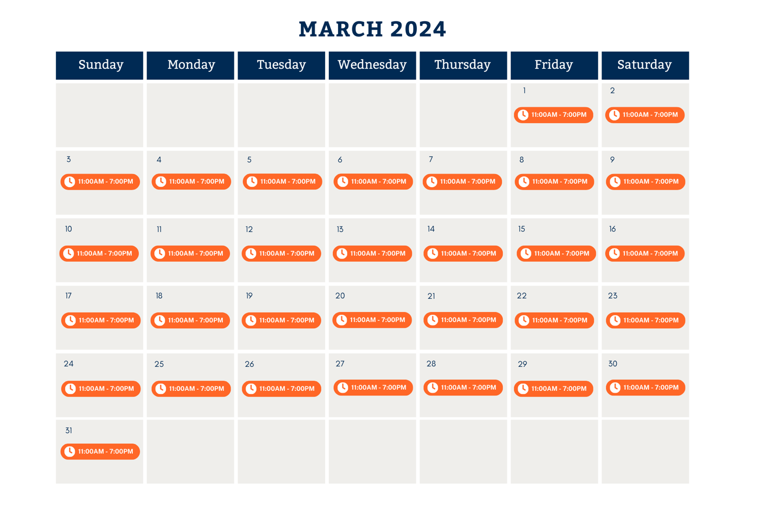 Grotto Pool Calendar Texas Kalahari Resorts & Conventions