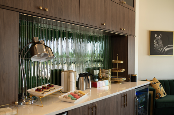 Emerald Lounge Snack area