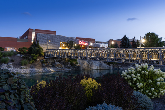 Bridge leading to Kalahari Convention Center