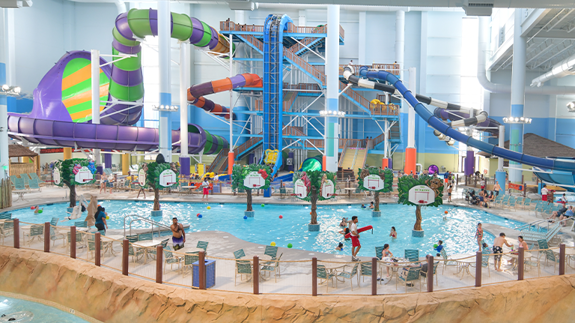 Overview of the Indoor Waterpark