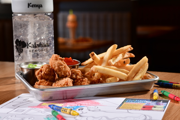 Kids chicken tenders meal