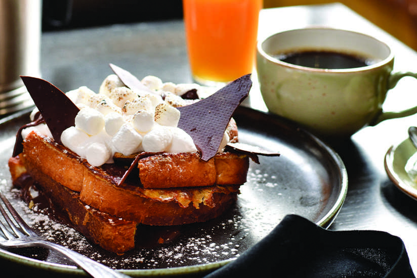 french toast from Ivory Coast inside kalahari resorts & conventions