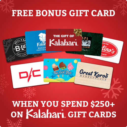 Holiday Gift Card Sale Callout