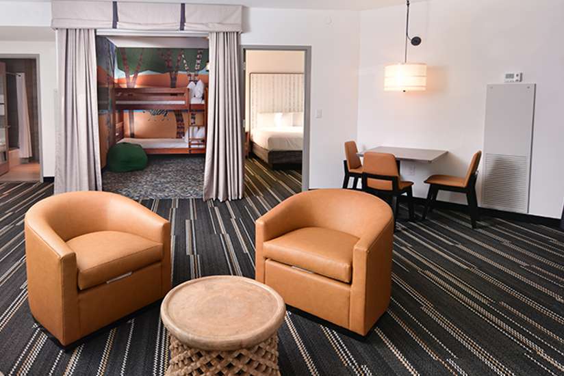 King Bunk Suite Living Room
