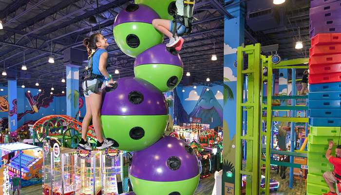 Tom Foolery Ropes Course Tom Foolerys Arcade | Round Rock, TX | Kalahari Resorts & Conventions