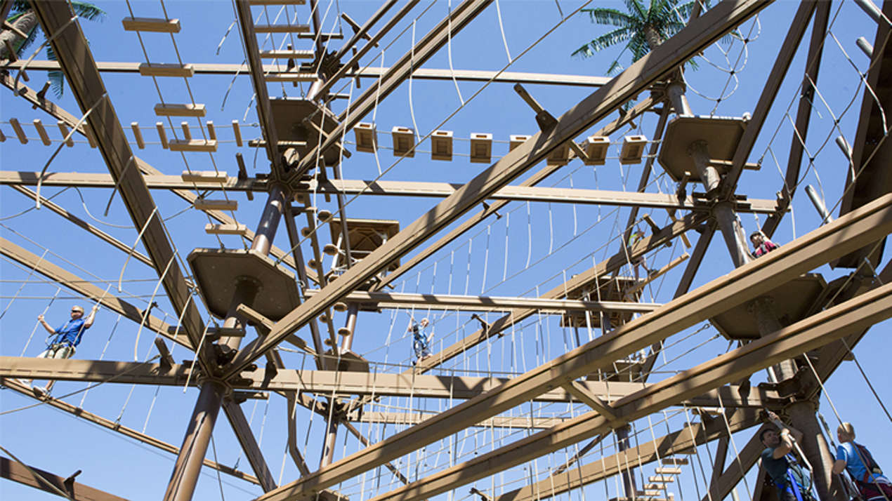 Osu Ropes Course Gallery | Ohio | Kalahari Resorts & Conventions