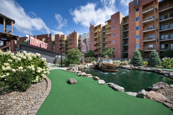 Outdoor Mini golf course