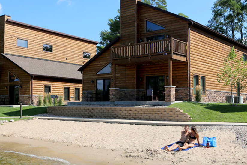 an overview of the Cottage's exterior